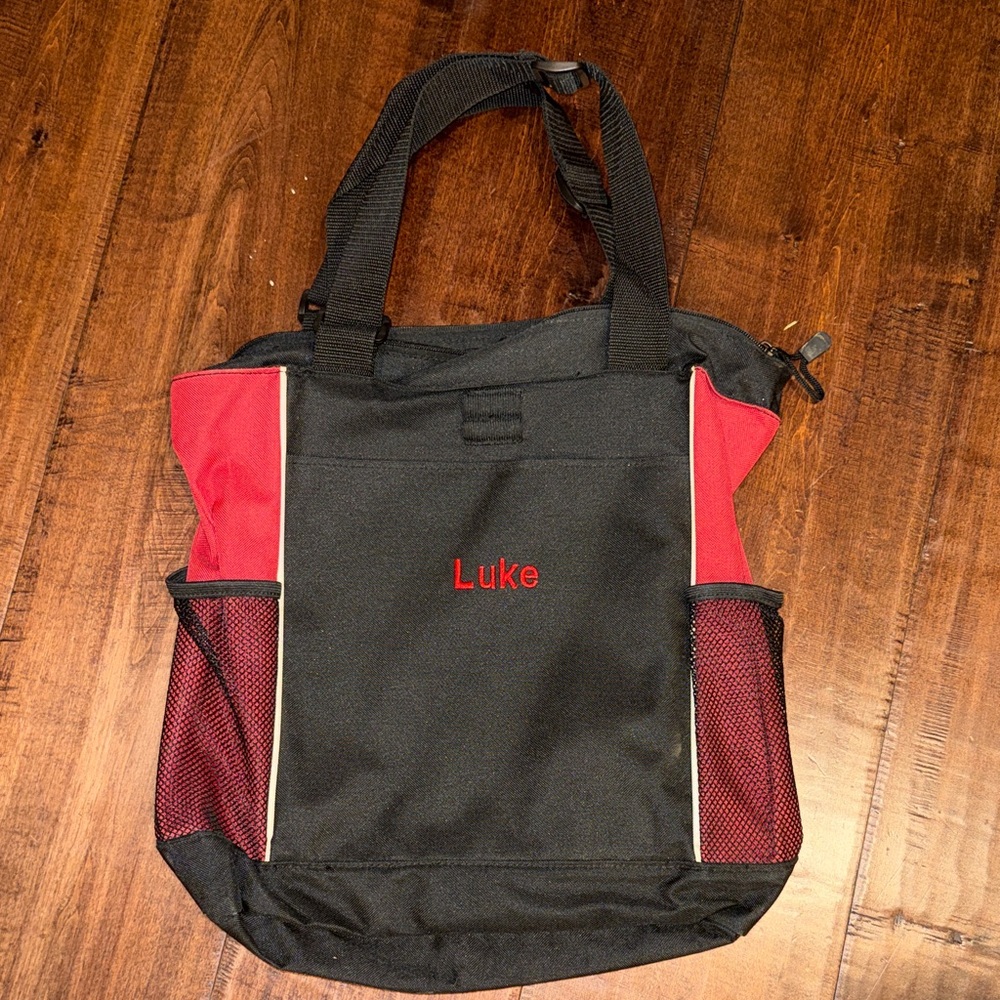 Black and Red Luke Tote Bag